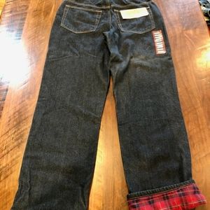 Redhead relaxed fit flannel lined jeans